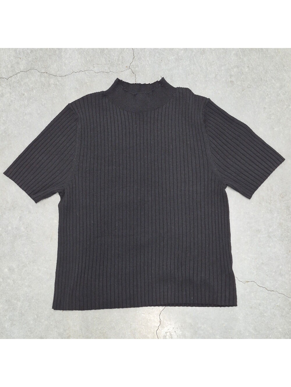 A New Day Plain Black T Shirt